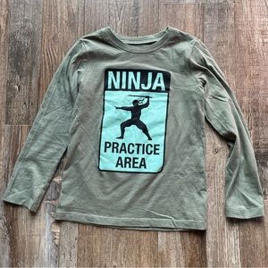Oshkosh size 6 - Ninja long sleeve shirt